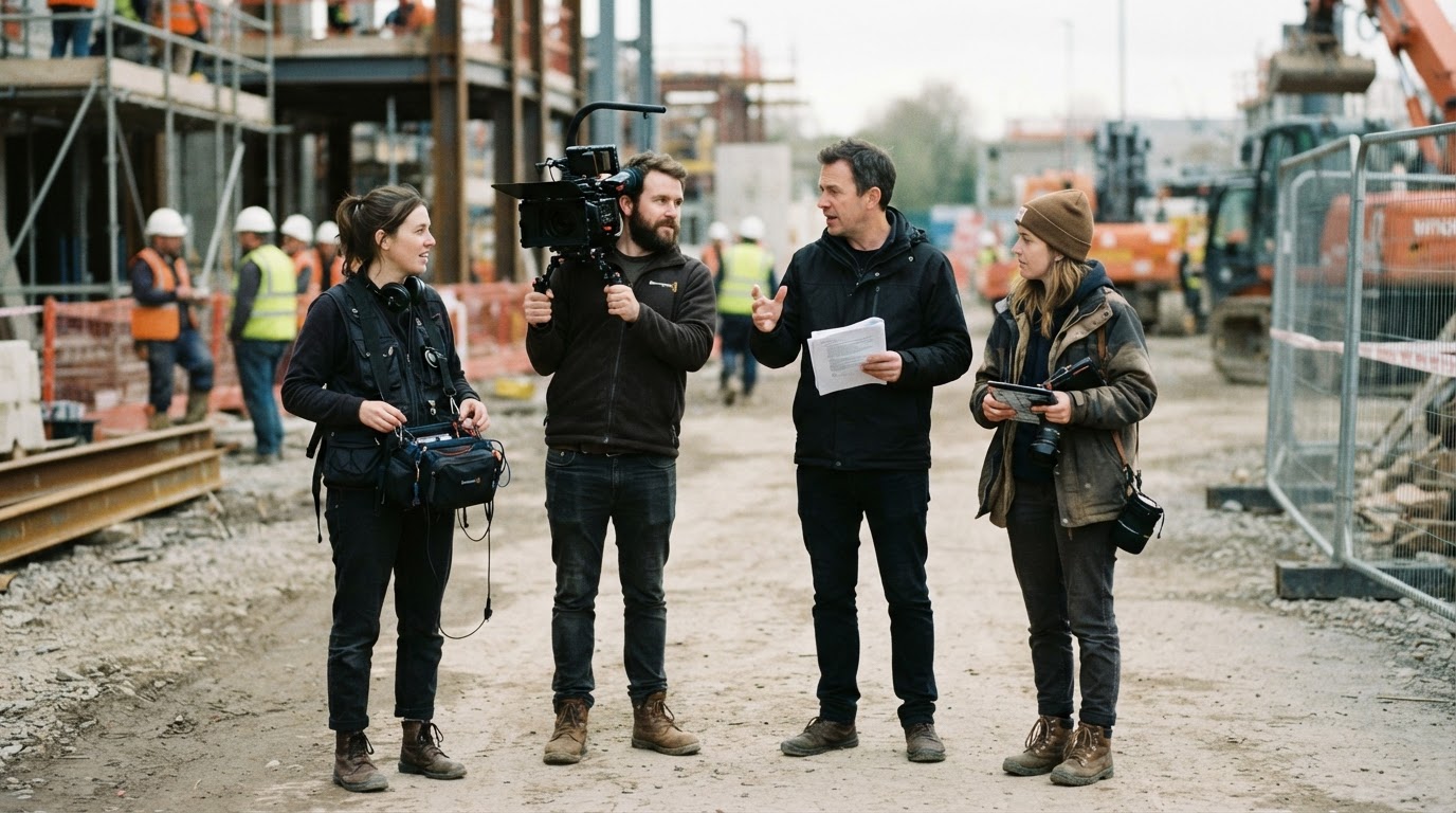 Digital Forge Media production crew on location