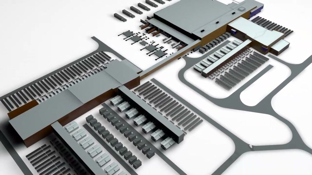 3D model of eBay's Salt Lake City data center campus